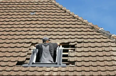 Pose de velux - Vert-le-Grand